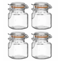 Csatos aromazáró fűszertartó 100 ml-es, 1 db