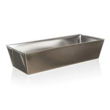 Püspökkenyér sütőforma (fém) 30x12x7 cm