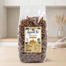 Spájzold Be! TELJES KIŐRLÉSŰ KIRÁLYBÚZA lisztből készült tojásmentes ORSÓ tészta 250 g