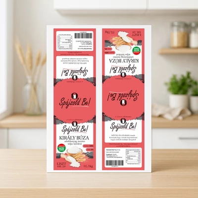 Spájzold Be! Királybúza TELJES KIŐRLÉSŰ liszt  KBL 220  - 1 kg