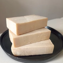 Csomagolásmentes NATÚR kézműves MOSÓSZAPPAN 130 g
