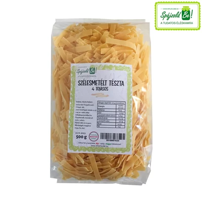 Spájzold Be! Szélesmetélt tészta 4 tojásos 500 g