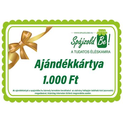 Ajándékkártya  - 1000 Ft-tól 