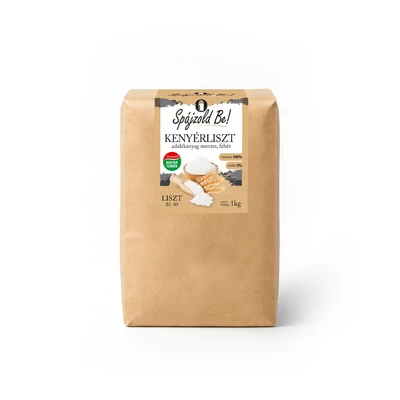 Spájzold Be! Búzakenyérliszt BL 80 - 1 kg