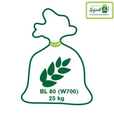 Búzakenyérliszt BL 80 - 25 kg  (W 700)