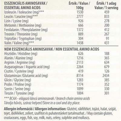 VEGAN PROTEIN – Vanília ízű 500g