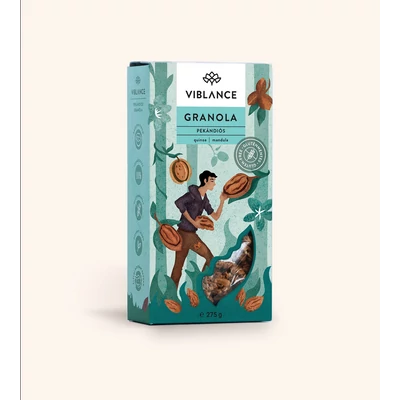 Viblance Pekándiós Granola 275g