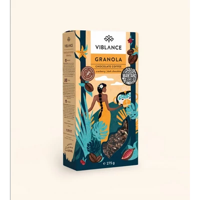 Viblance Csokoládés Kávé Granola 275g