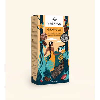 Viblance Csokoládés Kávé Granola 275g