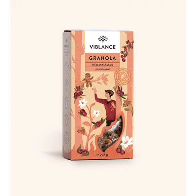 Viblance Mézeskalácsos Granola 275g