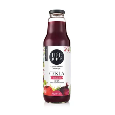 DÉR Juice Cékla Almával 70-30%  0,75 l
