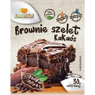 Love Diet gluténmentes brownie (KAKAÓS) 30 g