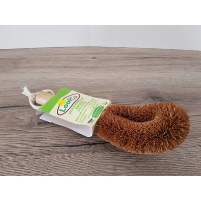 Loofco nyeles kókuszrost mosogatókefe