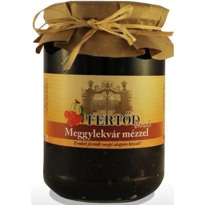 Fertődi meggylekvár cukorral és mézzel 400 g