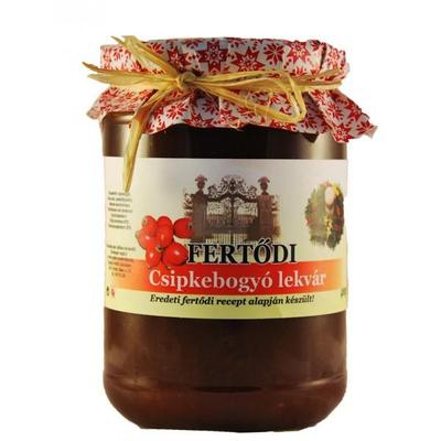 Fertődi csipkebogyólekvár cukorral és mézzel  400 g