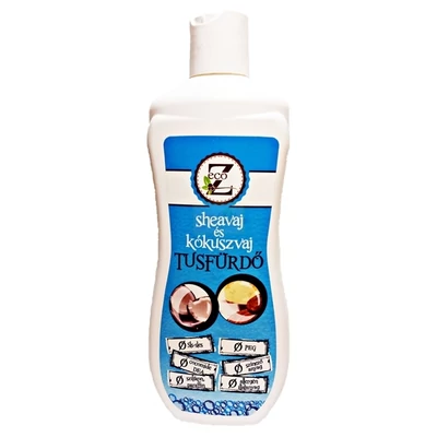 Eco-Z Sheavaj és kókuszvaj SLS mentes Tusfürdő 350 ml