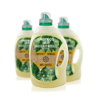 Cleaneco organikus univerzális mosógél koncentrátum 1,5 l - 30 mosáshoz 