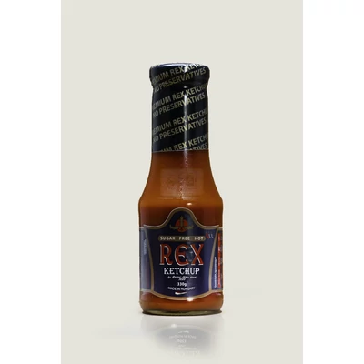 Csípős REX ketchup CUKORMENTES  - Az eredeti 1939-es családi recept alapján 330 g