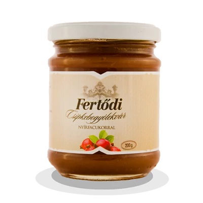 Fertődi Csipkebogyó lekvár XILITTEL 200 g
