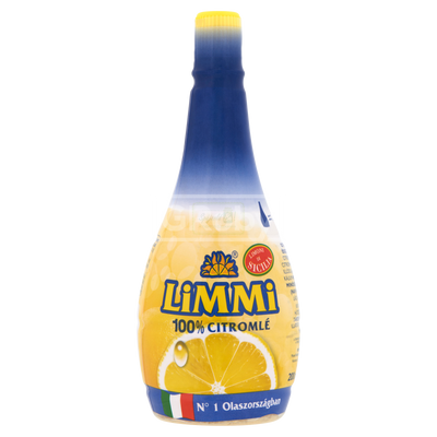 Limmi 100% Citromlé 200 ml (C-vitamint tartalmaz!)