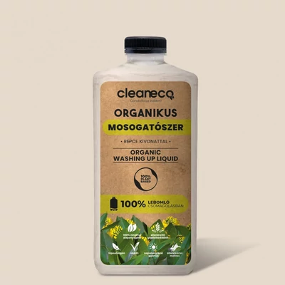 Cleaneco organikus mosogatószer REPCE kivonattal 1 l