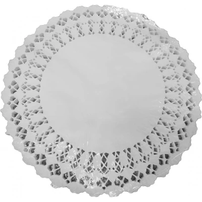 Tortacsipke kerek fehér (32cm átmérő, 100 db/csomag)